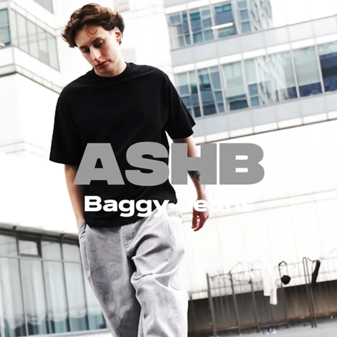 Джинсы ASHB Baggy Jeans Grafit (AB125-375)