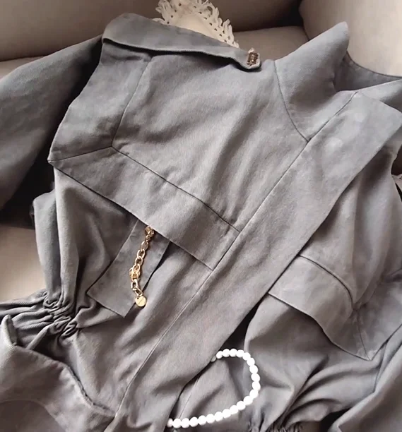 Куртка Tassha Yu Parka Gigi Ash (TY200-638)