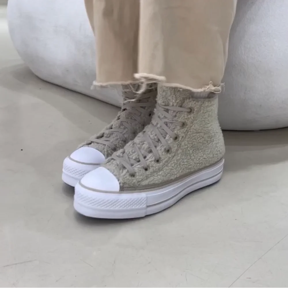 Зимние Кеды Converse Platform Sherpa (A05509C)