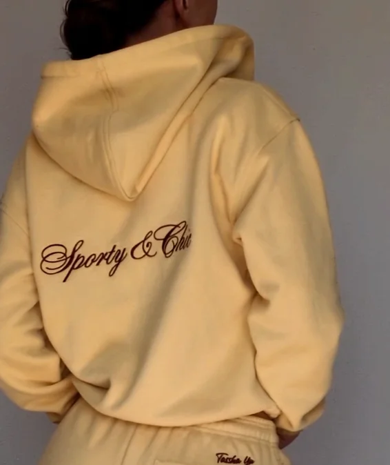 Свитшот Tassha Yu S&amp;C Zip Olimp Butter (TY253-447)