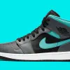 Nike Air Jordan 1 Mid (GS) (554725-063)