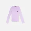 Лонгслив Tassha Yu Alba Sheer Longsleeve Lavender (TY206-119)