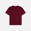 Футболка Tassha Yu Base OVRZD Tee Vintage Wine (TY320-801)