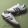 Кожаные кроссовки adidas Originals Samba OG цвет белый IE3675