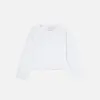 Лонгслив Tassha Yu Piercing Longsleeve Cropped Milk White (TY847-114)