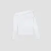 Лонгслив Tassha Yu Assymetry Longsleeve Milk White (TY850-114)