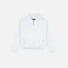 Поло Tassha Yu Zip Polo White Melange (TY499-433)