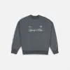 Свитшот Tassha Yu S&amp;C Blazon Sweatshirt Grafit Melange (TY234-145)
