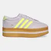 Кроссовки adidas Originals Gazelle Stack цвет фиолетовый JR8178