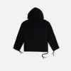 Худи Tassha Yu Cord Hoodie Black (TY086-000)