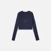 Лонгслив Tassha Yu Whole Heart Longsleeve Black Silver (TY339-128)