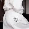 Брюки Tassha Yu S&C Paw Sweatpants White Melange