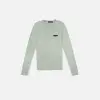 Лонгслив Tassha Yu Alba Sheer Longsleeve Khaki (TY204-847)