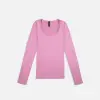 Лонгслив Tassha Yu Decollete Longsleeve Lilac (TY045-848)