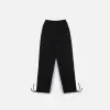 Tassha Yu Cord Sweatpants Warm Black (TY936-000)