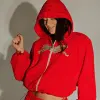 Худи Tassha Yu S&C Leo Bomber Hoodie Red