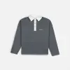 Поло Tassha Yu Polo Cutie Gold Grafit Melange (TY507-145)