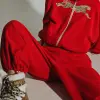Брюки Tassha Yu S&C Paw Sweatpants Red