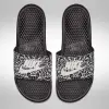 NIKE BENASSI JUST DO IT SLIDE PRINT BLACK