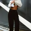 Брюки Tassha Yu Summer Boss Pants Black