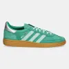 Замшевые кроссовки adidas Originals Handball Spezial ST W цвет зелёный JS2908