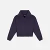Поло Tassha Yu Zip Polo Black Silver (TY499-128)