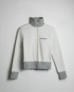 Tassha Yu S&amp;C Nikki Zip Olimp White Melange