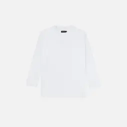 Tassha Yu Logo Longsleeve Milk White 