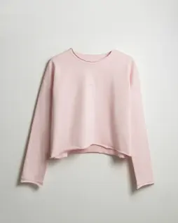 Tassha Yu Logo Cropped Longsleeve Zefir