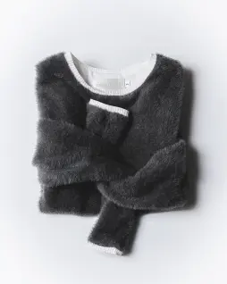 Лонгслив Tassha Yu Krolik Longsleeve Grafit