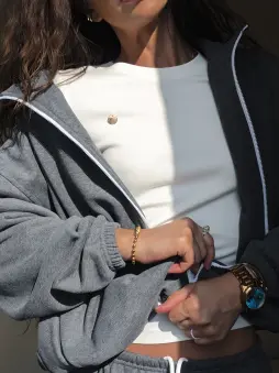 Футболка Tassha Yu Medallion Tee Milk White 