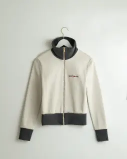 Олимпийка Tassha Yu S&amp;C Nikki Zip Olimp Butter Melange Grafit