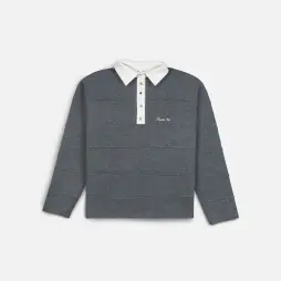 Поло Tassha Yu Polo Cutie Gold Grafit Melange 