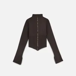 Tassha Yu Posh Spice Rushguard Dark Brown 